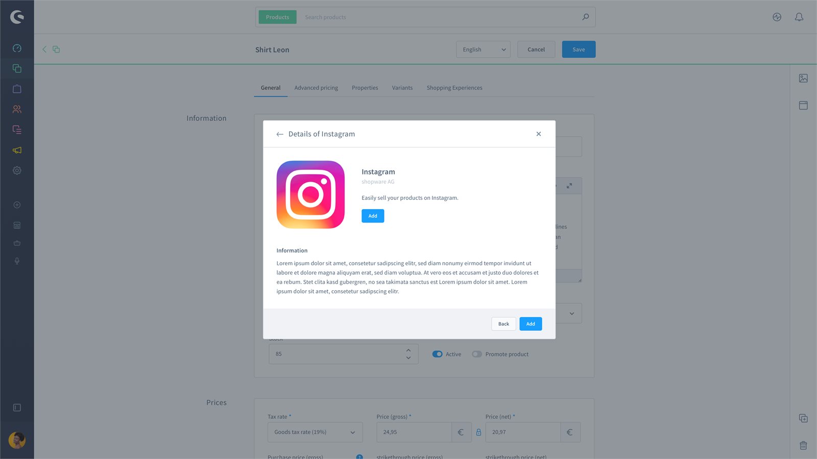 Shopware Sales Channels